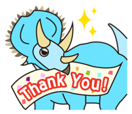 Pretty Eyes Dinosaurs (English) sticker #11630010