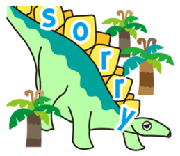 Pretty Eyes Dinosaurs (English) sticker #11630019