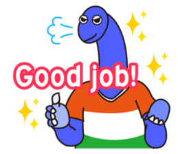Pretty Eyes Dinosaurs (English) sticker #11630022