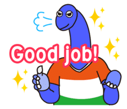 Pretty Eyes Dinosaurs (English) sticker #11630022