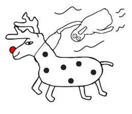 Metamorphosis- Big eyes 2 sticker #11630744