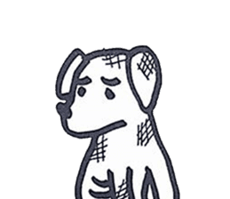 who love dog sticker #11631068