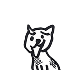 who love dog sticker #11631071