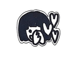 who love dog sticker #11631095