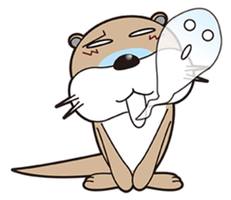 Kotsuro of Otter @2nd season sticker #11631105