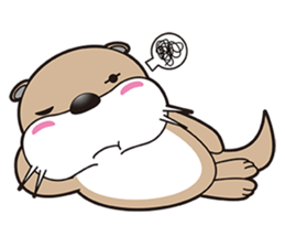 Kotsuro of Otter @2nd season sticker #11631109