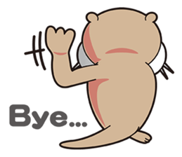 Kotsuro of Otter @2nd season sticker #11631110