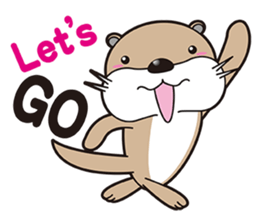 Kotsuro of Otter @2nd season sticker #11631136