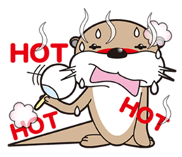 Kotsuro of Otter @2nd season sticker #11631138