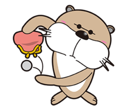 Kotsuro of Otter @2nd season sticker #11631141