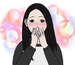 Daily Expressions of Nina sticker #11631427