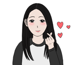 Daily Expressions of Nina sticker #11631430