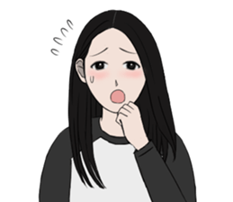 Daily Expressions of Nina sticker #11631432