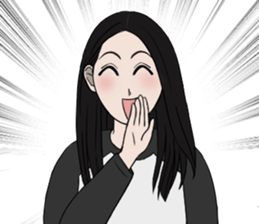 Daily Expressions of Nina sticker #11631434