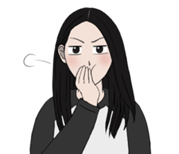 Daily Expressions of Nina sticker #11631436
