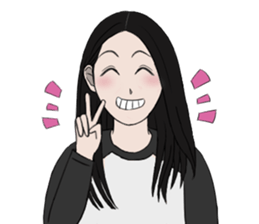 Daily Expressions of Nina sticker #11631438