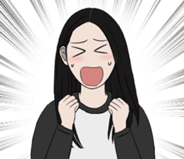 Daily Expressions of Nina sticker #11631440