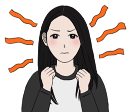Daily Expressions of Nina sticker #11631441