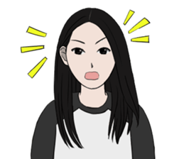 Daily Expressions of Nina sticker #11631442