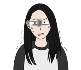 Daily Expressions of Nina sticker #11631448