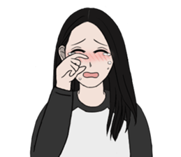 Daily Expressions of Nina sticker #11631452