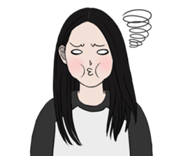 Daily Expressions of Nina sticker #11631453