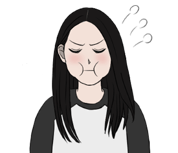 Daily Expressions of Nina sticker #11631454
