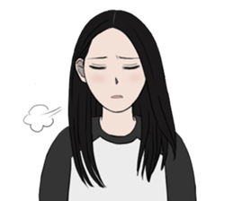 Daily Expressions of Nina sticker #11631460