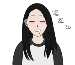 Daily Expressions of Nina sticker #11631463
