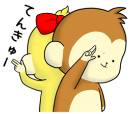 Cute monkey The 4th sticker #11632109