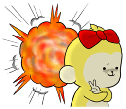 Cute monkey The 4th sticker #11632126