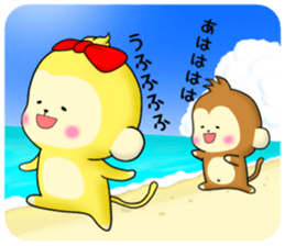 Cute monkey The 4th sticker #11632143