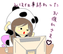 Sticker of miho sticker #11632284