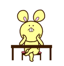 white-cat&mice sticker #11633889