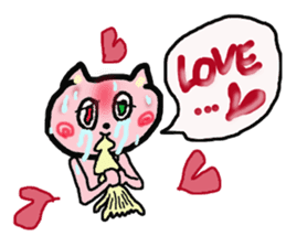 cry emamouse Animal and Squid sticker #11633906
