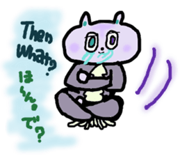 cry emamouse Animal and Squid sticker #11633934