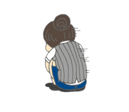 Yoga loving miracle sticker #11634548