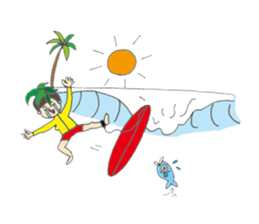 Yoga loving miracle sticker #11634560