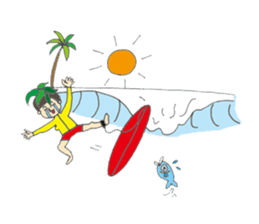 Yoga loving miracle sticker #11634560