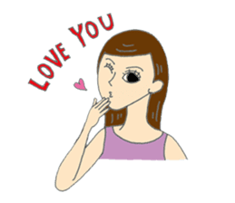 Yoga loving miracle sticker #11634566