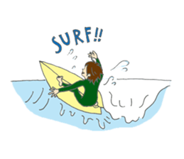 Yoga loving miracle sticker #11634573