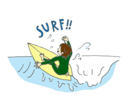 Yoga loving miracle sticker #11634573