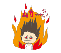 Yoga loving miracle sticker #11634574