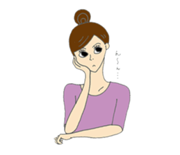 Yoga loving miracle sticker #11634581