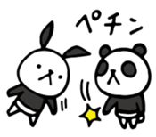 Do your best. Panda 4 sticker #11634777