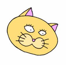 Bachiko`s feeling(japanese cat) sticker #11635836