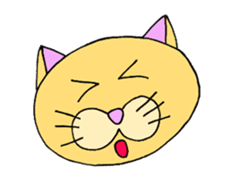 Bachiko`s feeling(japanese cat) sticker #11635837