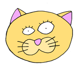 Bachiko`s feeling(japanese cat) sticker #11635855