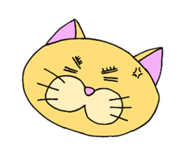 Bachiko`s feeling(japanese cat) sticker #11635856