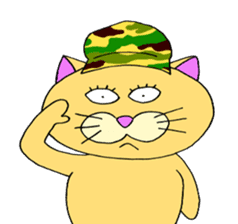 Bachiko`s feeling(japanese cat) sticker #11635859